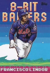 2025 Topps 8-Bit Ballers Francisco Lindor #8B-20 card
