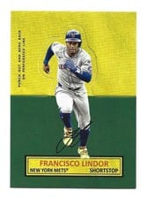 2025 Topps Archives 1964 Topps Stand-Ups Francisco Lindor #64SU-17 card
