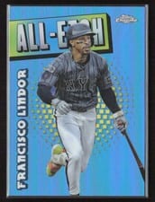 2025 Topps Chrome All-Etch Francisco Lindor #CAE-10 card