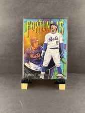 2025 Topps Chrome Fortune 15 Francisco Lindor #F15-7 card
