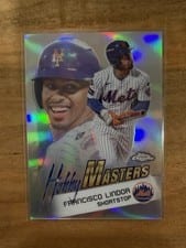 2025 Topps Chrome Hobby Masters Francisco Lindor #HM-6 card