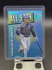 2025 Topps Chrome Logofractor Edition All-Etch Francisco Lindor #CAE-10 card