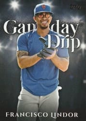 2025 Topps Gameday Drip Francisco Lindor #GD-25 card