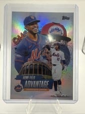 2025 Topps Home Field Advantage Francisco Lindor #HA-17 card