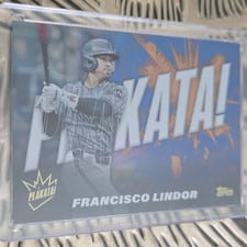 2025 Topps Plakata Francisco Lindor #PLAK-11 card