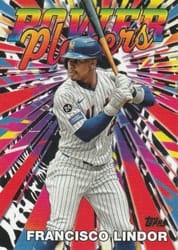 2025 Topps Power Players Francisco Lindor #PP-11 card