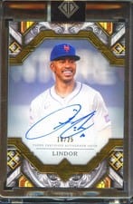 2025 Topps Transcendent Collection Transcendent Collection Autographs Francisco Lindor #TAC-FL card