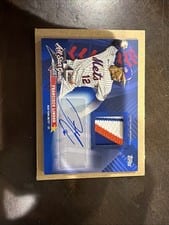 2025 Topps Update All-Star Stitches Autographs Francisco Lindor #AST-FL card