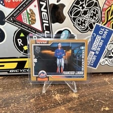 2026 Topps Dugout Peeks Francisco Lindor #123 card