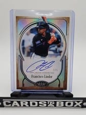 2026 Topps Tier One Prime Performers Autographs Francisco Lindor #PPA-FL card