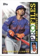 2026 Topps Topps Profiles Francisco Lindor #TP-10 card