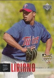 2006 Upper Deck Base Set Francisco Liriano #271 card