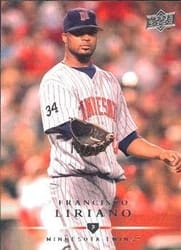 2008 Upper Deck Base Set Francisco Liriano #562 card