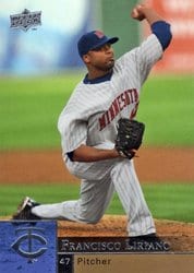 2009 Upper Deck Base Set Francisco Liriano #734 card