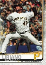 2019 Topps Update Base Set Francisco Liriano #US61 card