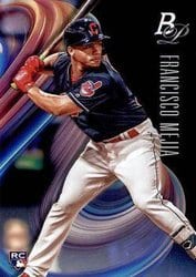 2018 Bowman Platinum Base Set Francisco Mejia #14 card