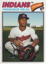 2018 Topps Archives Base Set Francisco Mejia #106 card