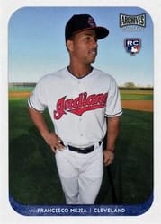 2018 Topps Archives Snapshots Base Francisco Mejia #AS-FM card