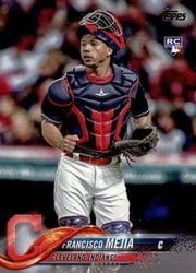 2018 Topps Base Set Francisco Mejia #244 card