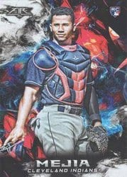 2018 Topps Fire Base Set Francisco Mejia #166 card