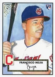 2018 Topps Gallery Heritage Francisco Mejia #H-32 card