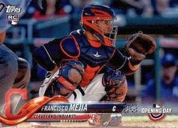 2018 Topps Opening Day Base Set Francisco Mejia #129 card
