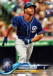 2018 Topps Update Base Set Francisco Mejia #US269 card