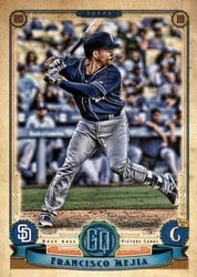 2019 Topps Gypsy Queen Base Set Francisco Mejia #243 card