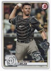 2020 Bowman Base Set Francisco Mejia #57 card