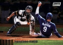 2020 Stadium Club Chrome Base Set Francisco Mejia #327 card
