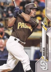 2020 Topps Base Set Francisco Mejia #630 card