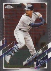 2021 Topps Chrome Update Base Set Francisco Mejia #USC44 card