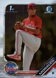 2019 Bowman Chrome Prospects Francisco Morales #BCP-244 card