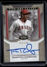 2024 Topps Tier One Talent Autographs Francisco Rodriguez #T1TA-FR card