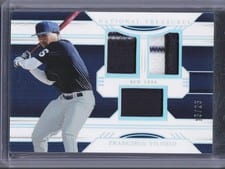 2024 Panini National Treasures Game Gear Swatches Trio Francisco Vilorio #18 card