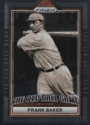 2023 Panini Prizm The Old Ball Game Frank Baker #OBG15 card
