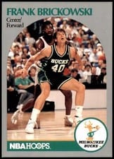 1990-91 Hoops Base Set Frank Brickowski #417 card