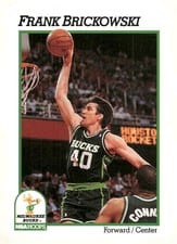 1991-92 Hoops Base Set Frank Brickowski #115 card