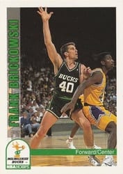 1992-93 Hoops Base Set Frank Brickowski #125 card