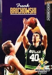 1992-93 SkyBox Base Set Frank Brickowski #132 card