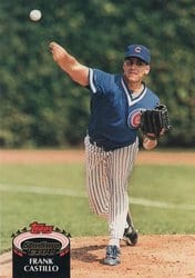 1992 Stadium Club Base Set Frank Castillo #65 card