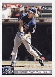2004 Topps Total Base Set Frank Catalanotto #63 card