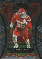 2019 Panini Select Base Set Frank Clark #126 card