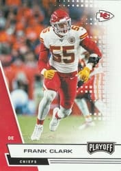 2020 Panini Playoff Base Set Frank Clark #86 card