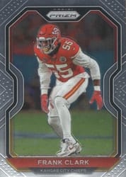 2020 Panini Prizm Base Set Frank Clark #126 card