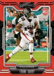 2021 Panini Playbook Base Set Frank Darby #186 card