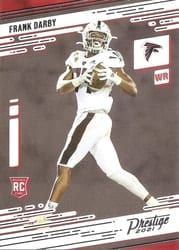 2021 Panini Prestige Base Set Frank Darby #288 card
