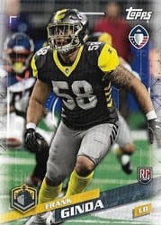 2019 Topps AAF Base Set Frank Ginda #146 card