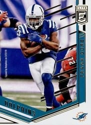 2018 Donruss Elite Base Set Frank Gore #59 card