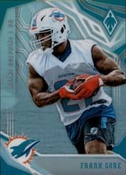 2018 Panini Phoenix Base Set Frank Gore #58 card